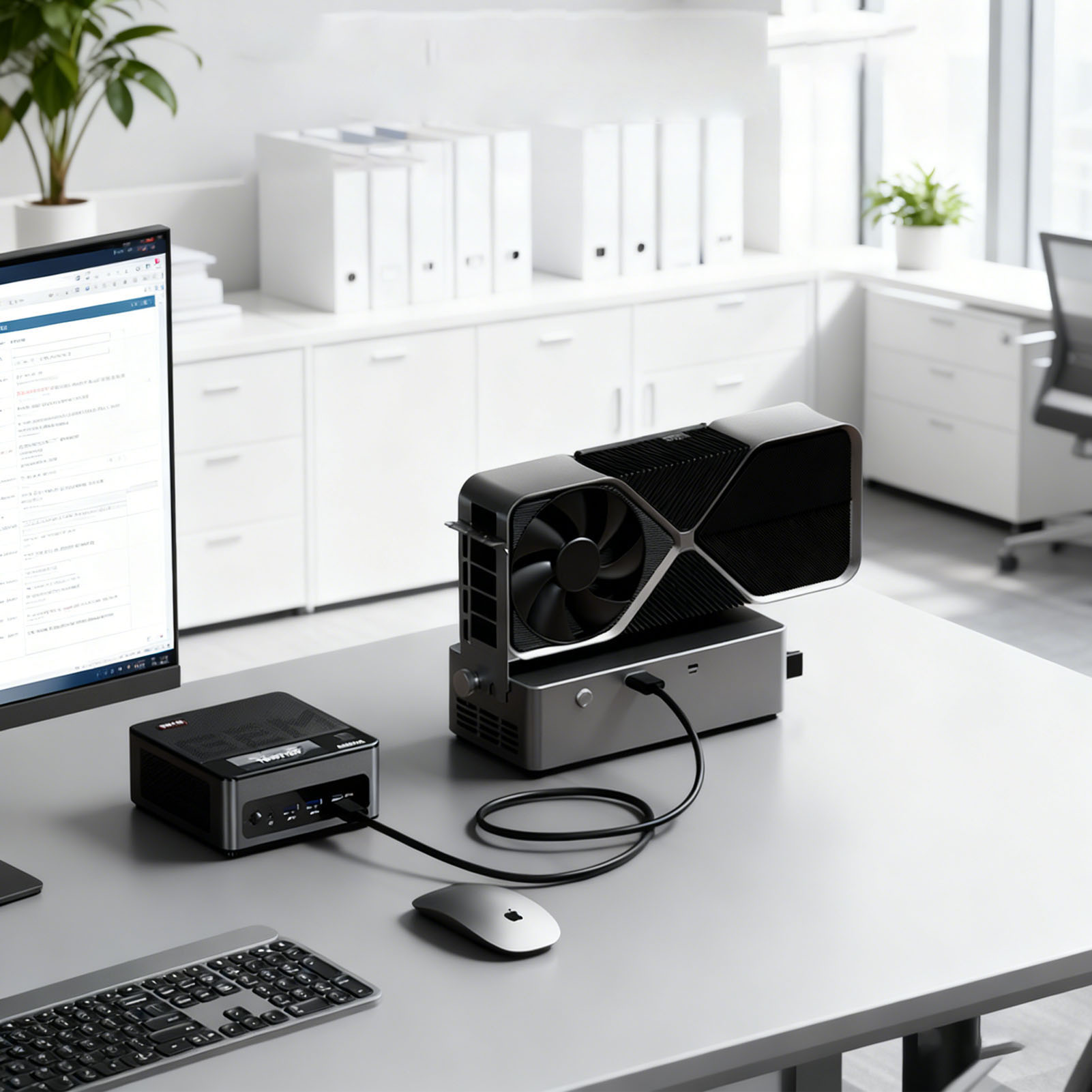 Base de Conexión para GPU Exte - External Gpu Dock Pcie 4.0 Oculink reseña y precio